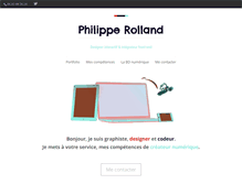 Tablet Screenshot of philipperolland.com
